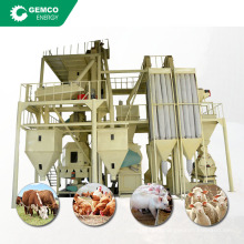 completely equipment poultry feed 3-4tons/ hour pakan ayam filipina cow feed equipment  bone meal